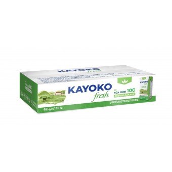 Sữa tươi tiệt trùng ít đường KAYOKO 110ml