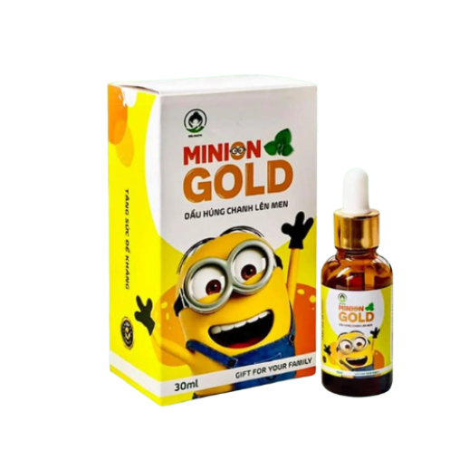 Dầu húng chanh lên men Minion Gold