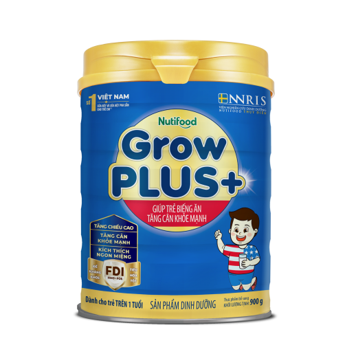 Sữa Grow Plus xanh 900g cho trẻ trên 1 tuổi