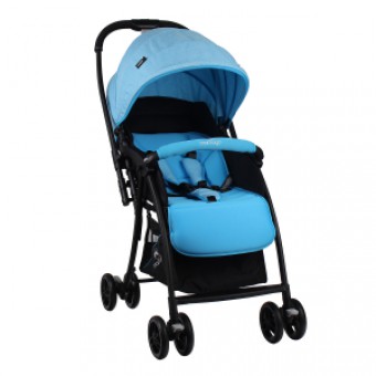 Xe đẩy cho bé Mamago Compact 319 Linen Premium (xanh dương)